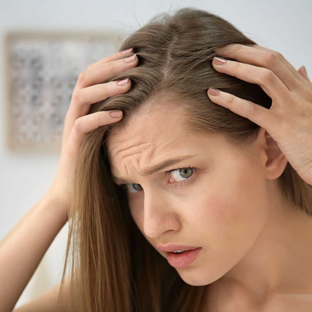 hair loss pattern for women and taking a GFC treatment at facelit Hair PRP