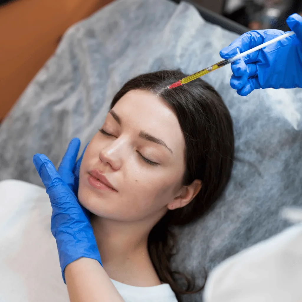 hair loss treatment give at facelit clinic