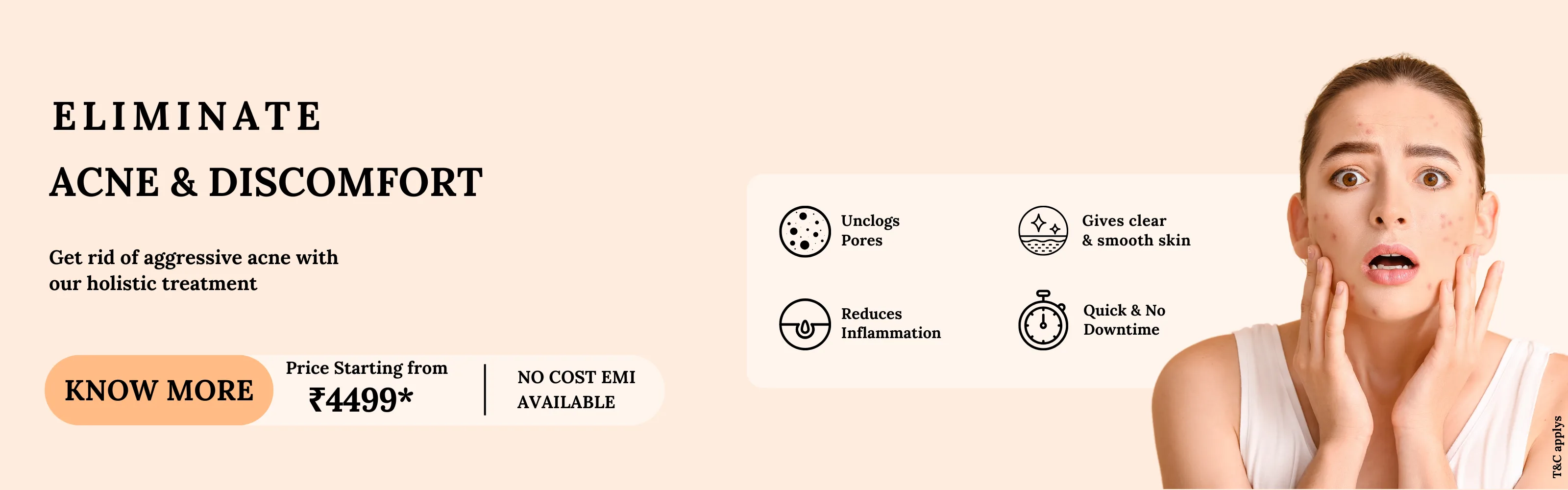 elements acna scne discomfort