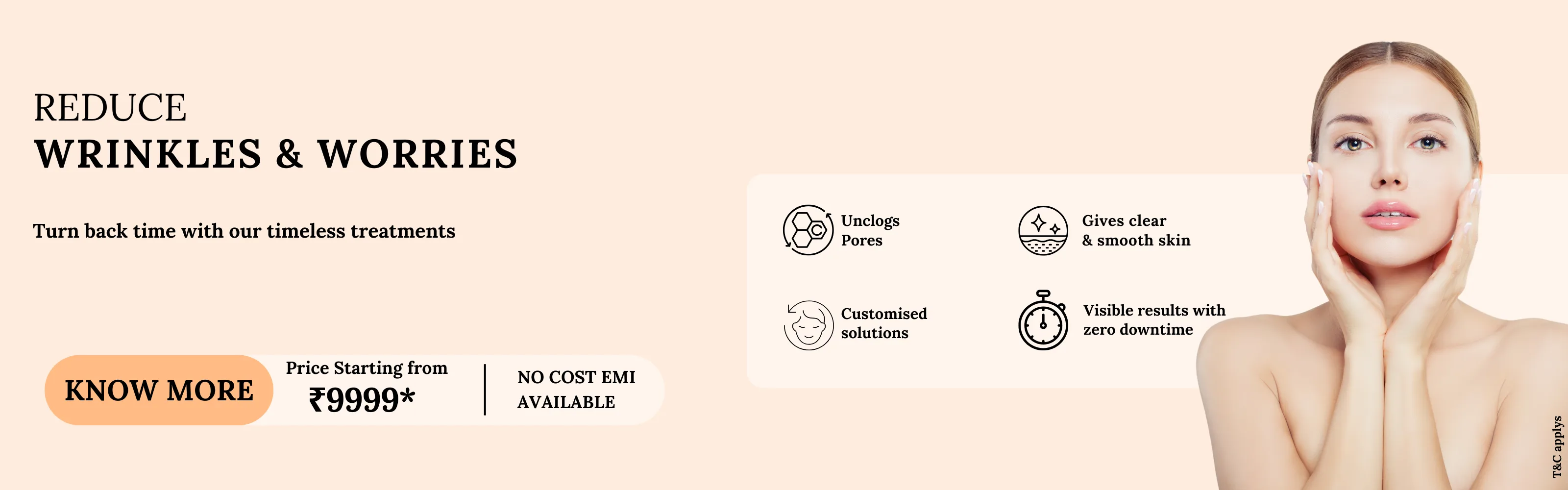 reduce wrinkle and worries