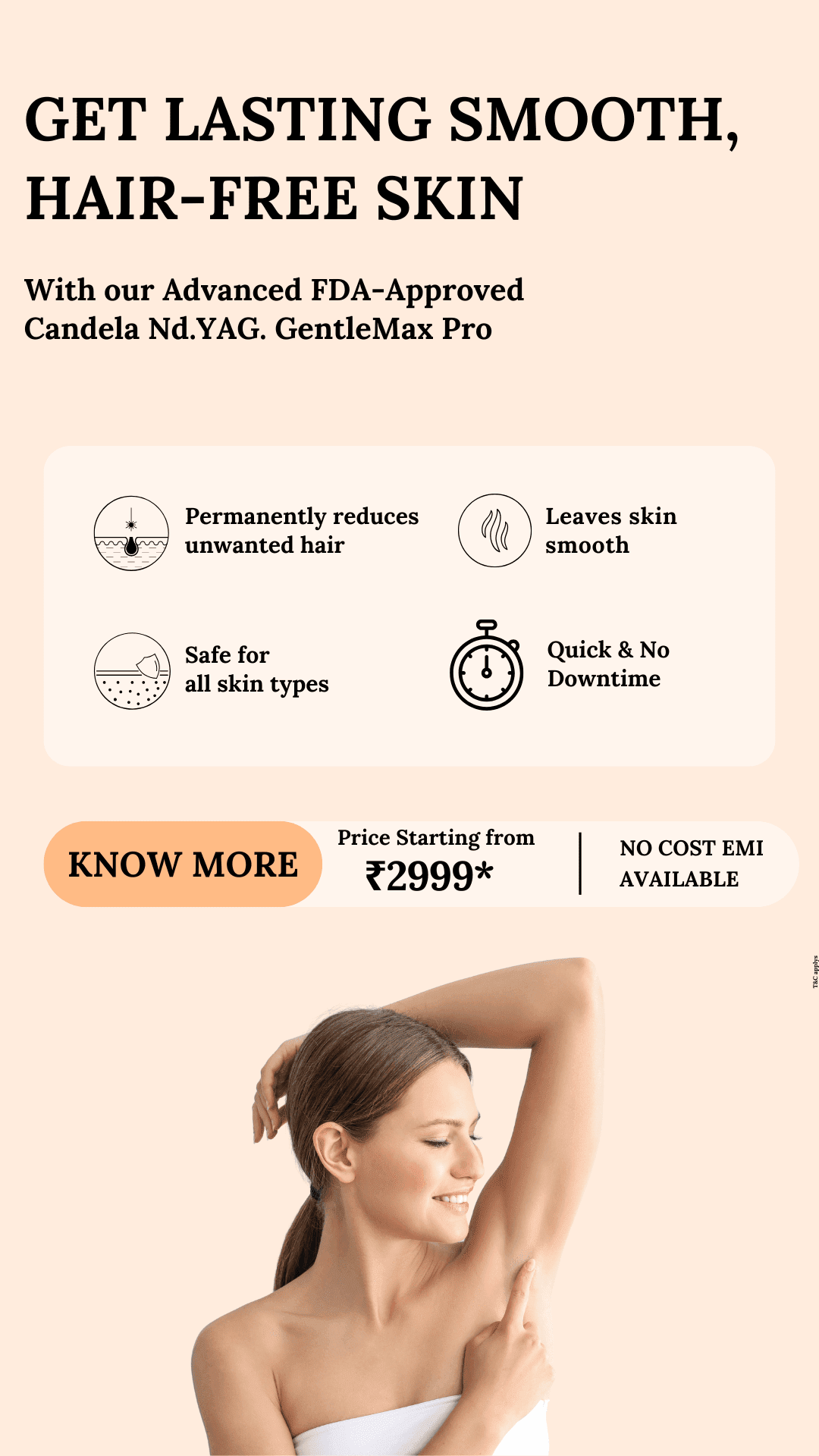 Get listing hair free skin at facelit clinic