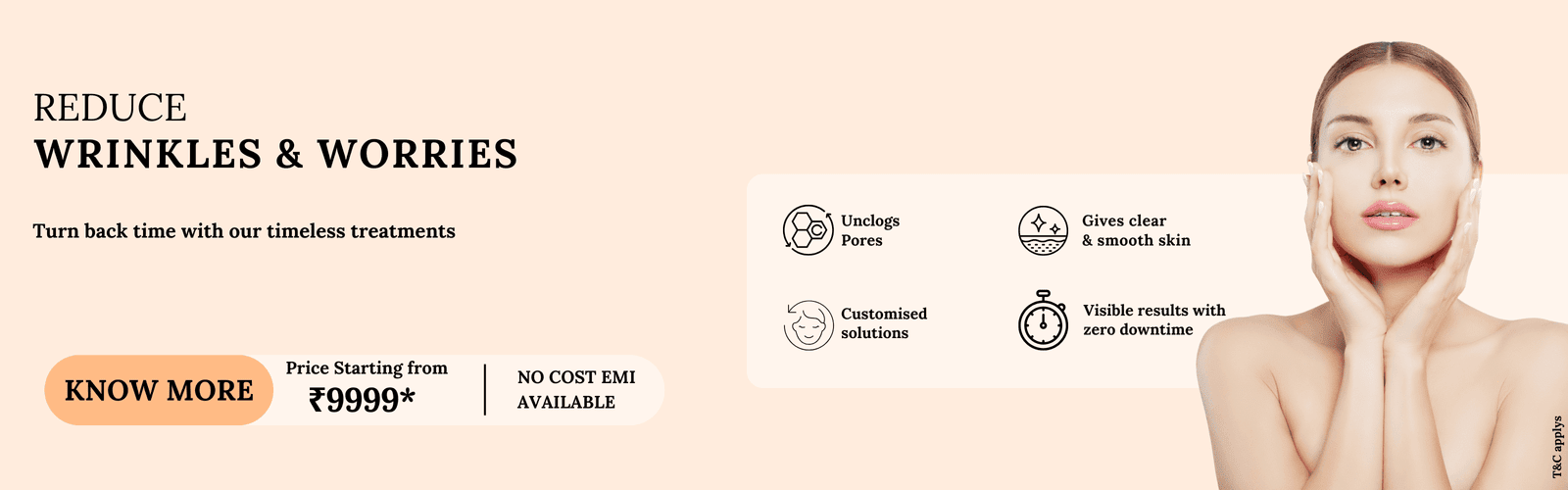 reduce wrinkle and worries