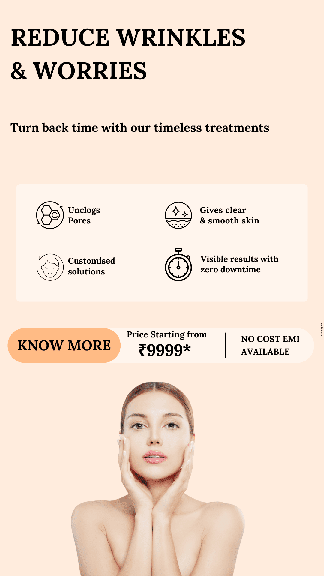 reduce wrinkle and worries